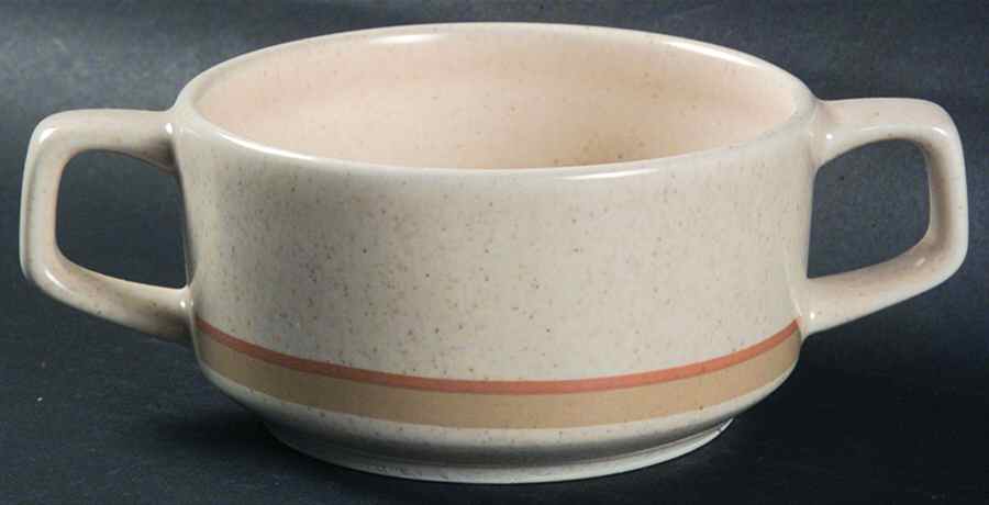 Brushwork Beige Sugar Bowl No Lid by Lenox-1