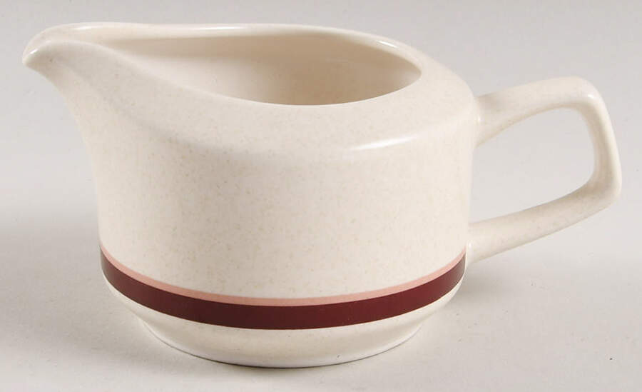 Brushwork Burgandy Creamer by Lenox-1