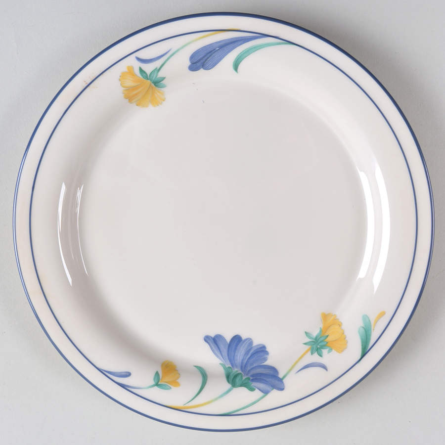 Buttercups on Blue (For The Blue) Salad Plate by Lenox-1