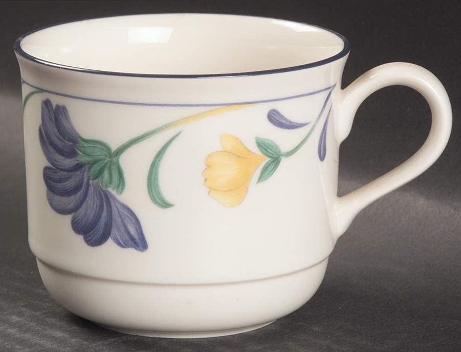 Buttercups on Blue (For The Blue) Flat Cup by Lenox-1