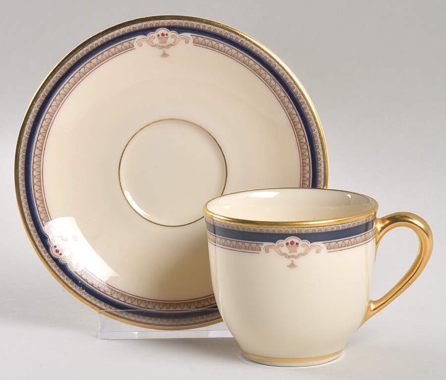 Buchanan Flat Demitasse Cup & Saucer Set by Lenox-1
