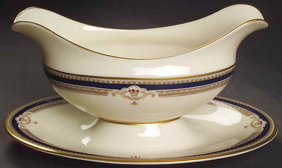 Buchanan Gravy Boat with Attached Underplate by Lenox-1