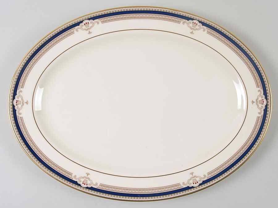 Buchanan 13" Oval Serving Platter by Lenox-1
