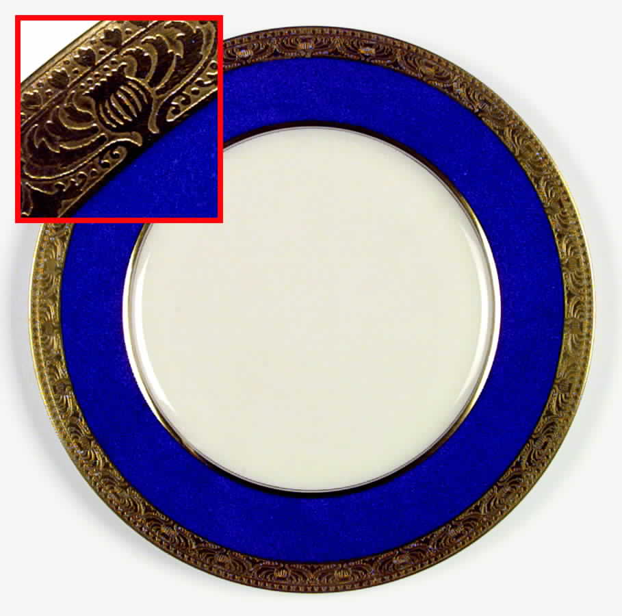 C2B Cobalt Blue Dinner Plate by Lenox-1