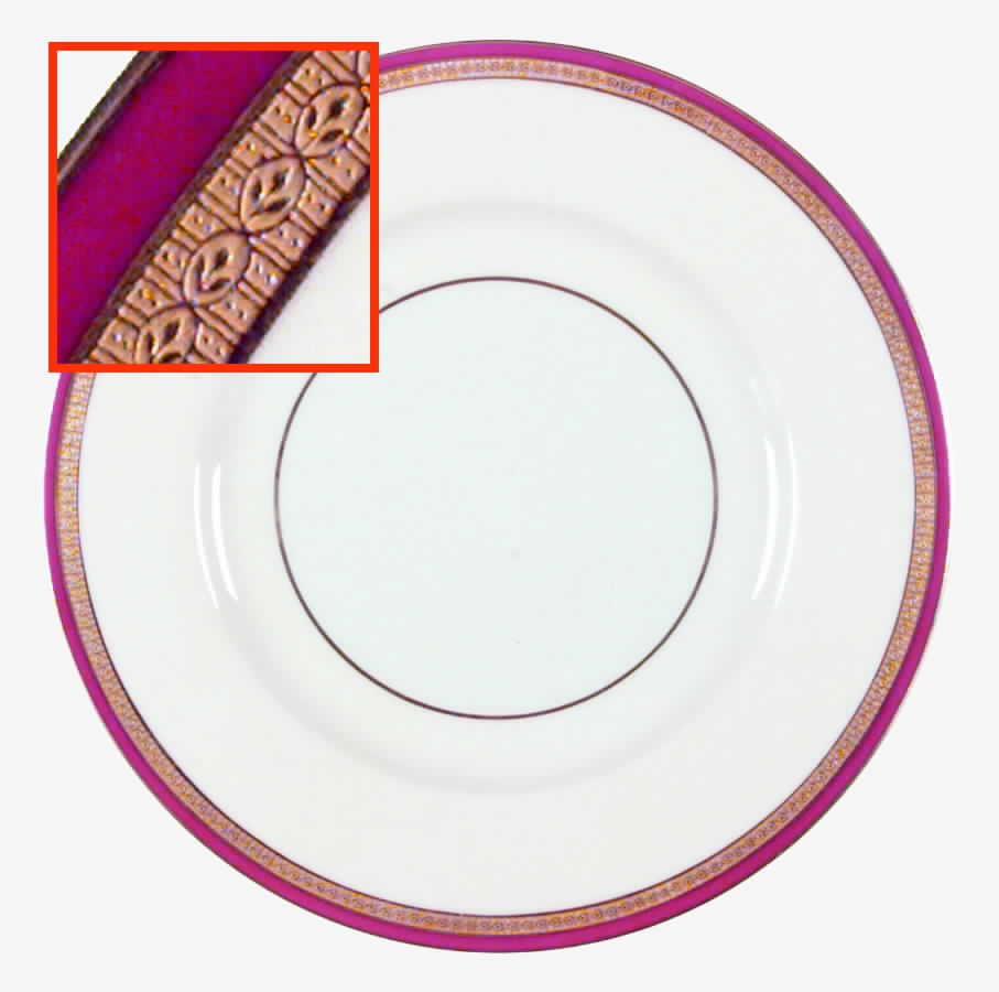 C337r (Maroon) Dinner Plate by Lenox-1