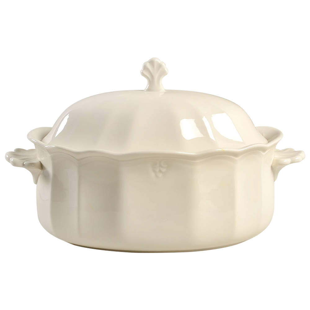 Casual Elegance Oval Covered Vegetable by Lenox-1