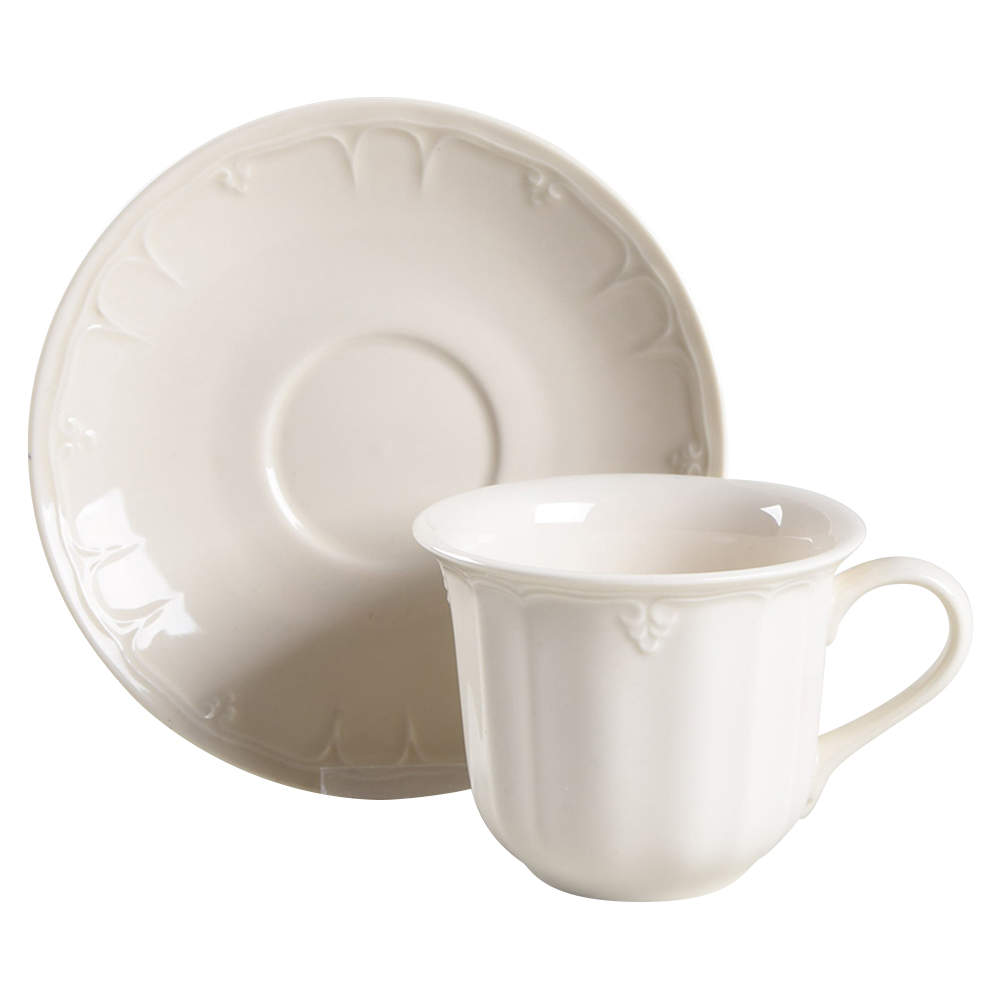 Casual Elegance Flat Cup & Saucer Set by Lenox-1