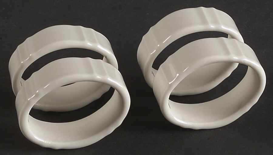 Casual Elegance Napkin Ring - Set of 4 by Lenox-1