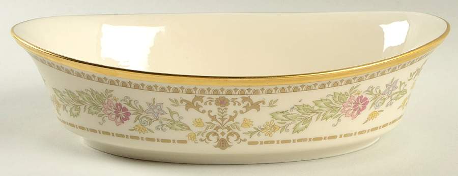 Castle Garden 10" Oval Vegetable Bowl by Lenox-1