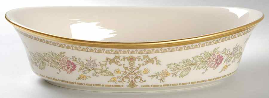 Castle Garden 8" Oval Vegetable Bowl by Lenox-1