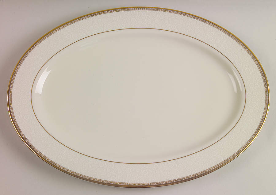Capital Gardens 16" Oval Serving Platter by Lenox-1