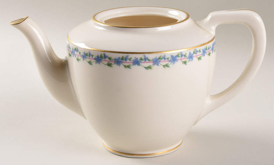 Caprice Shape 1961 Teapot No Lid by Lenox-1