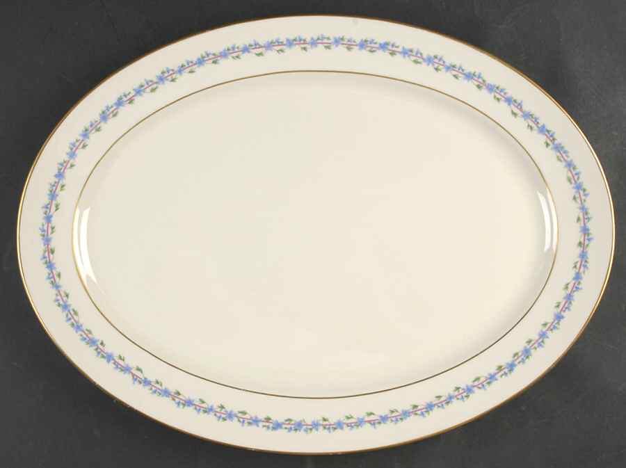 Caprice 17" Oval Serving Platter by Lenox-1