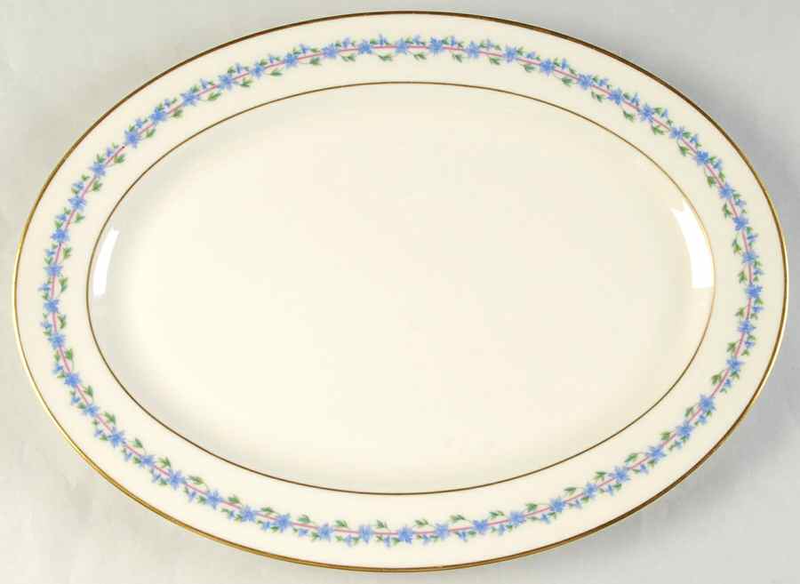 Caprice 13" Oval Serving Platter by Lenox-1