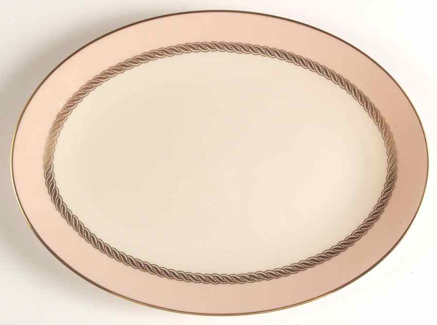 Caribbee 13" Oval Serving Platter by Lenox-1