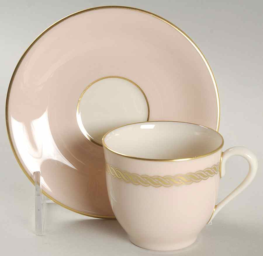 Caribbee Flat Demitasse Cup & Saucer Set by Lenox-1