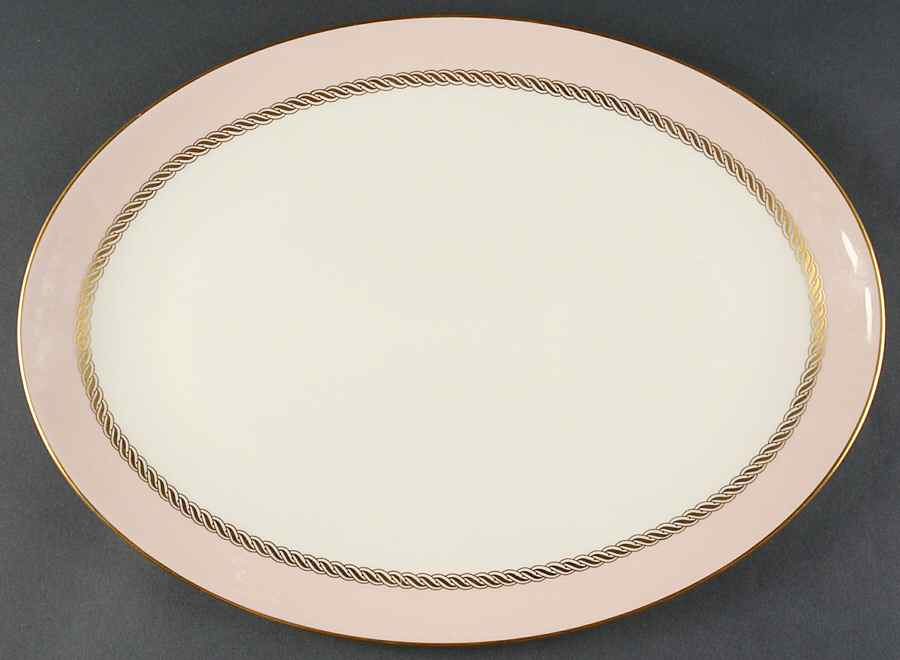 Caribbee 17" Oval Serving Platter by Lenox-1