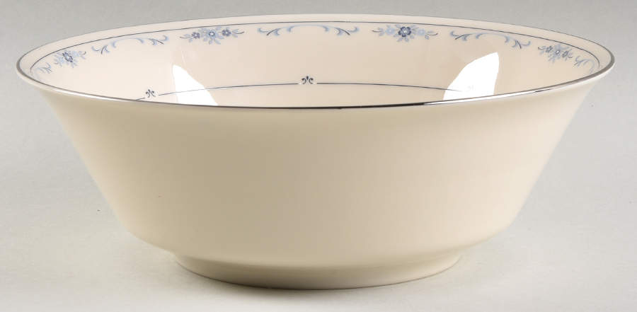 Carolina (Blue Flowers) 9" Round Vegetable Bowl by Lenox-1
