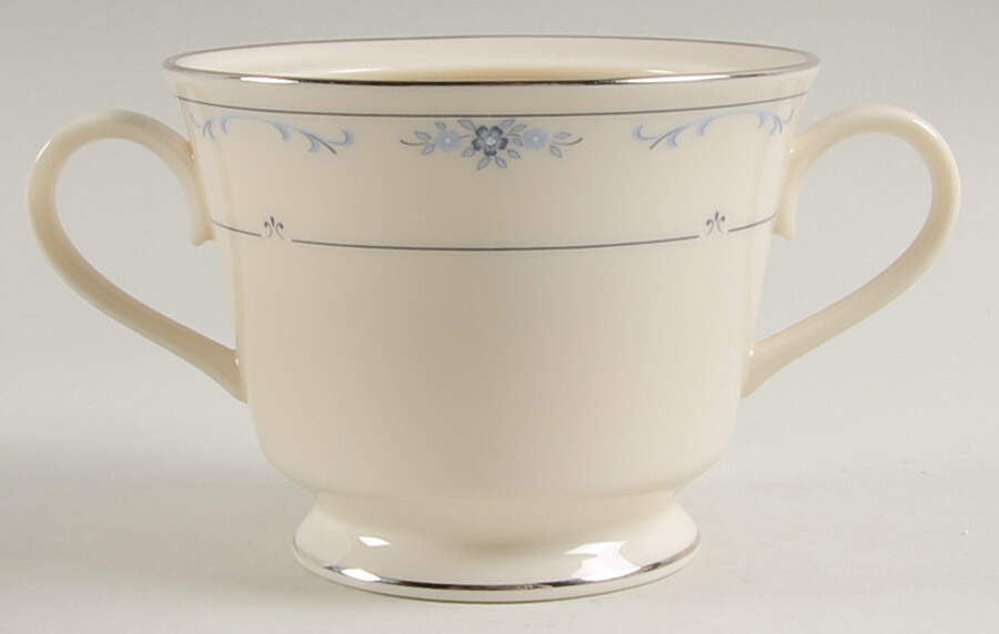 Carolina (Blue Flowers) Sugar Bowl No Lid by Lenox-1