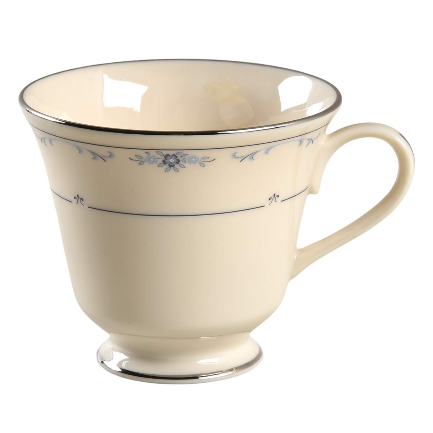 Carolina (Blue Flowers) Footed Cup by Lenox-1