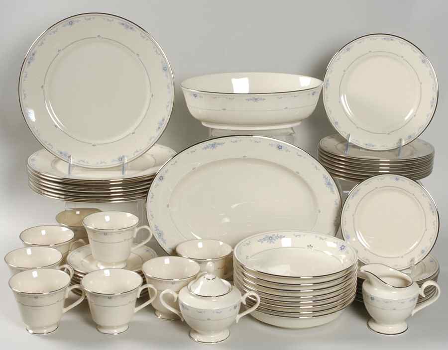 Carolina (Blue Flowers) 52 Piece Set by Lenox-1