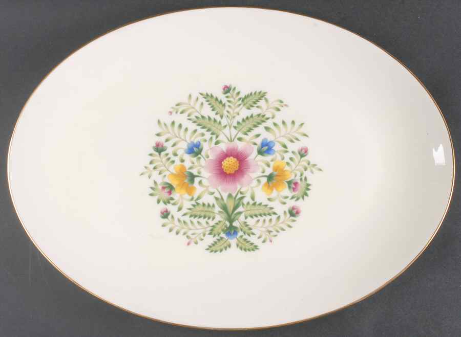 Cascade 17" Oval Serving Platter by Lenox-1