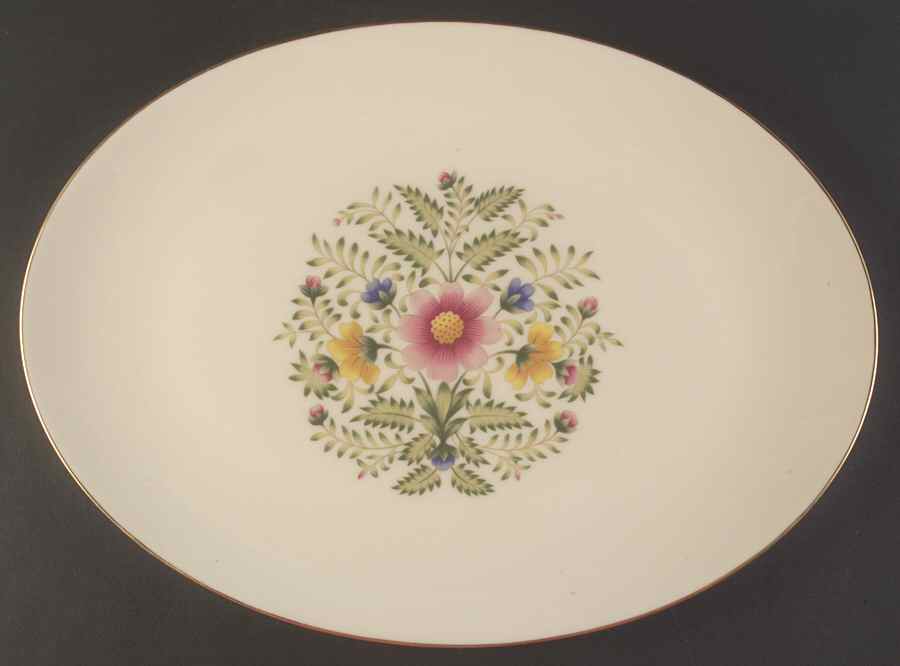 Cascade 18" Oval Serving Platter by Lenox-1