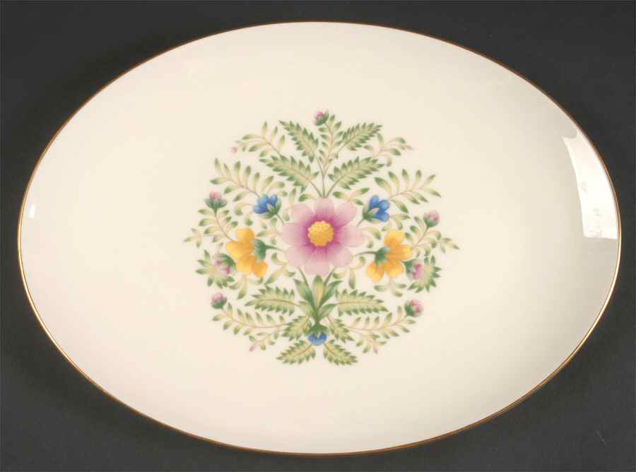 Cascade 13" Oval Serving Platter by Lenox-1