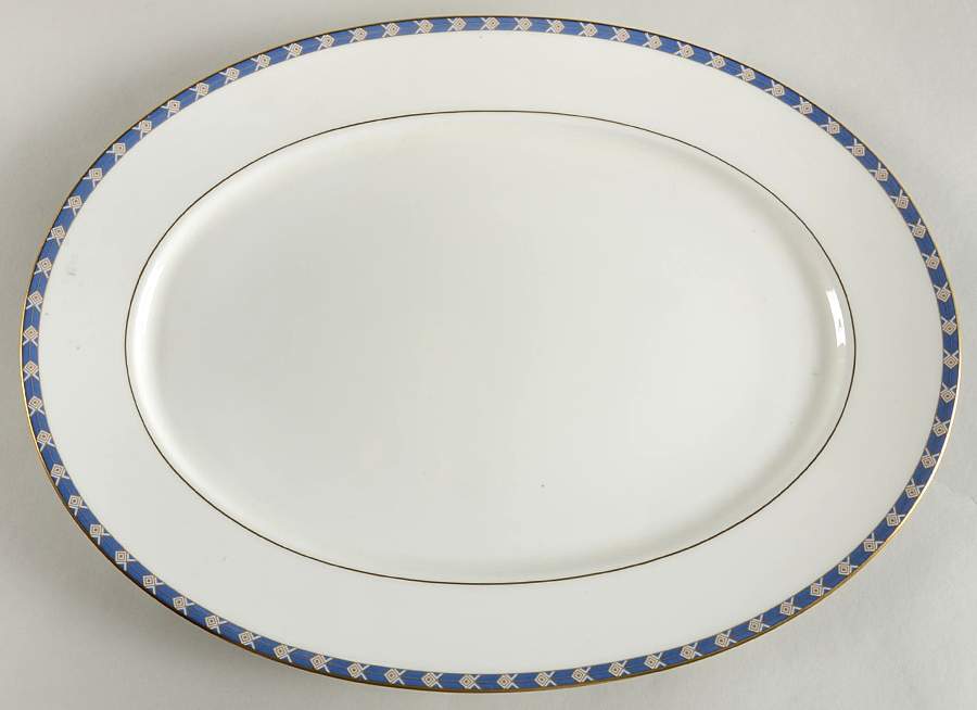 Casey 16" Oval Serving Platter by Lenox-1