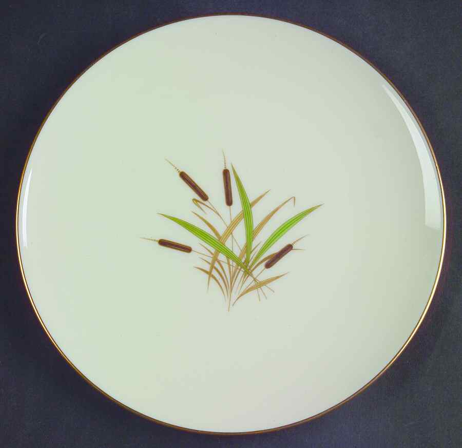 Cattail (Coupe Shape) Luncheon Plate by Lenox-1
