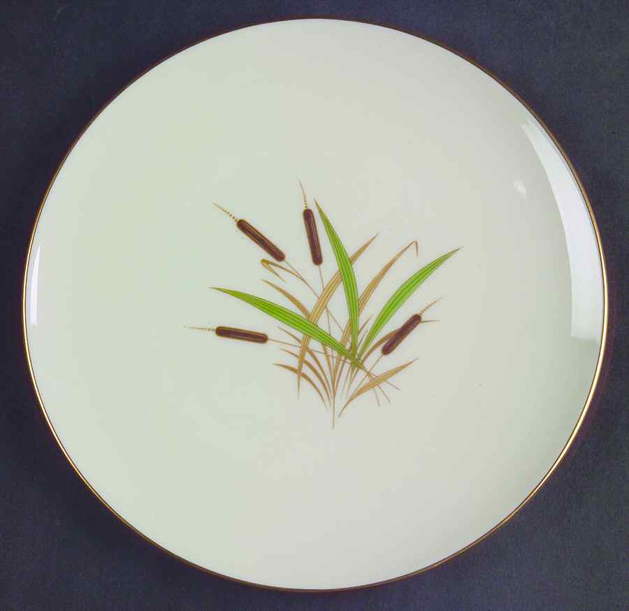 Cattail (Coupe Shape) Salad Plate by Lenox-1