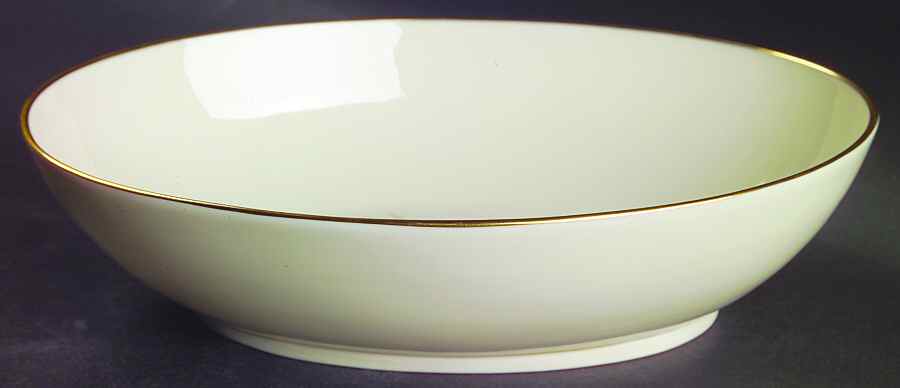Cattail (Coupe Shape) 9" Oval Vegetable Bowl by Lenox-1