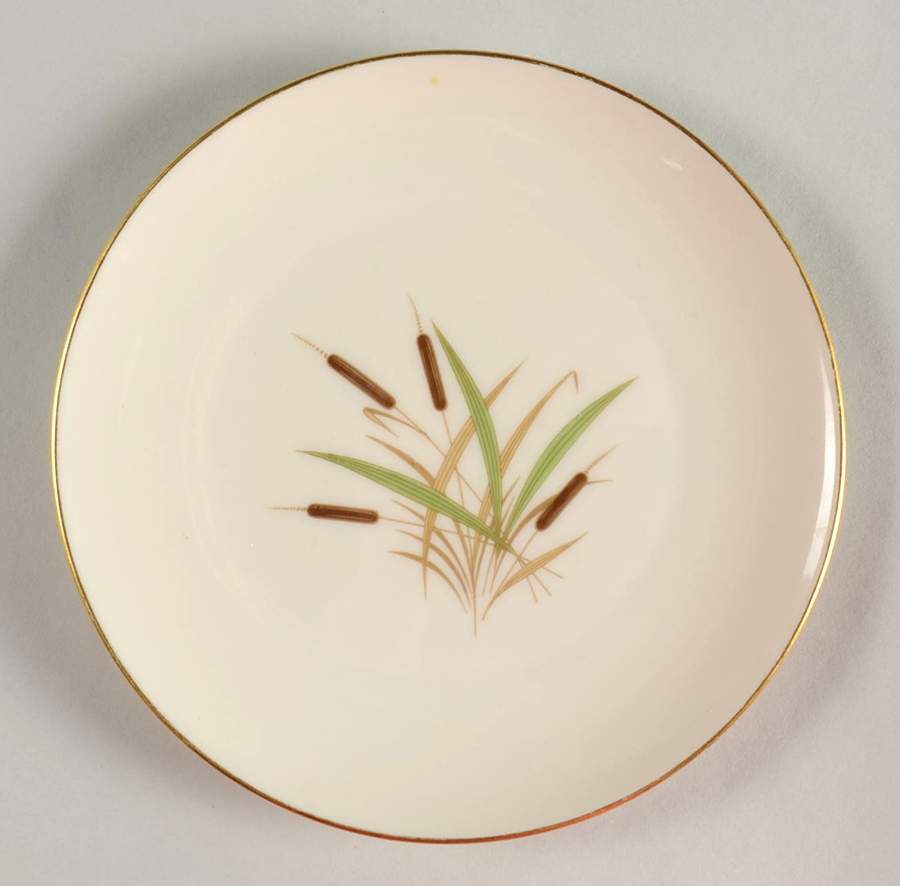 Cattail (Coupe Shape) Dessert Plate/Cream Soup Saucer for Flat Bowl by Lenox-1
