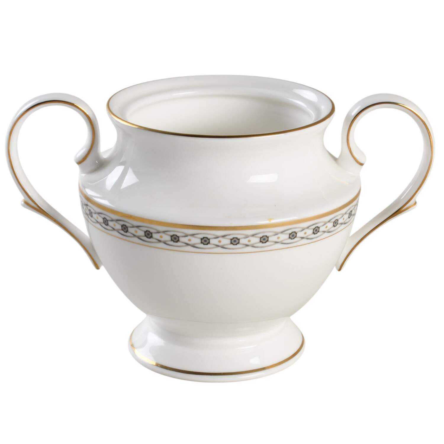 Celtic Braid Sugar Bowl No Lid by Lenox-1