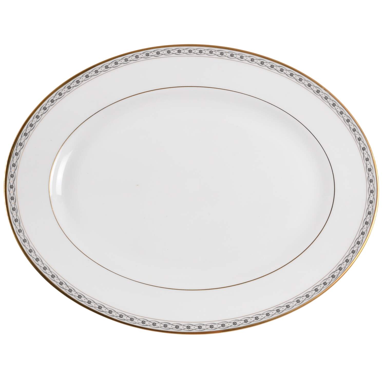 Celtic Braid 13" Oval Serving Platter by Lenox-1