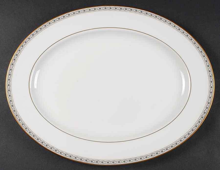 Celtic Braid 16" Oval Serving Platter by Lenox-1