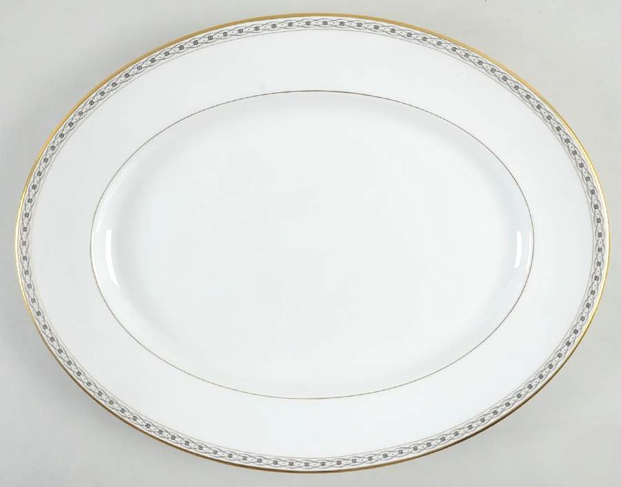 Celtic Braid 15" Oval Serving Platter by Lenox-1
