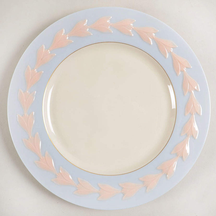 Cecille Blue Dinner Plate by Lenox-1