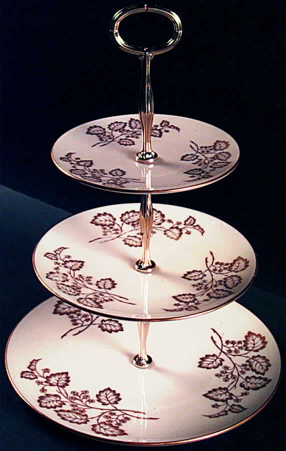 Celeste 13 7/8"-14 1/4" 3-Tiered Serving Tray(DP,SP,BB) HC by Lenox-1
