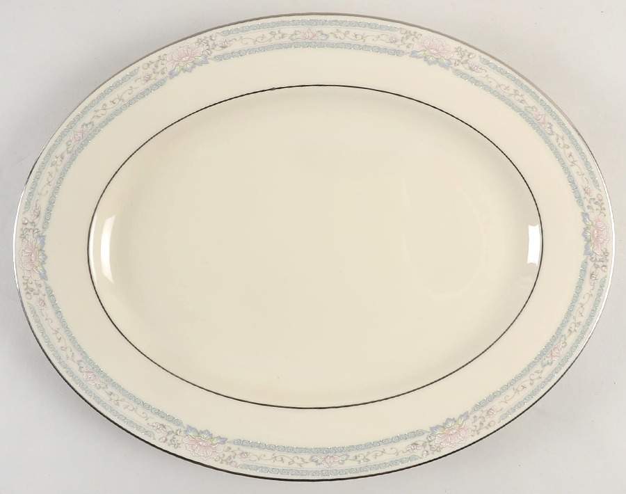 Charleston 13" 99 Shape Oval Serving Platter by Lenox-1