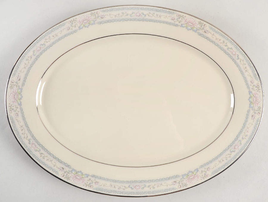Charleston 13" Oval Serving Platter by Lenox-1