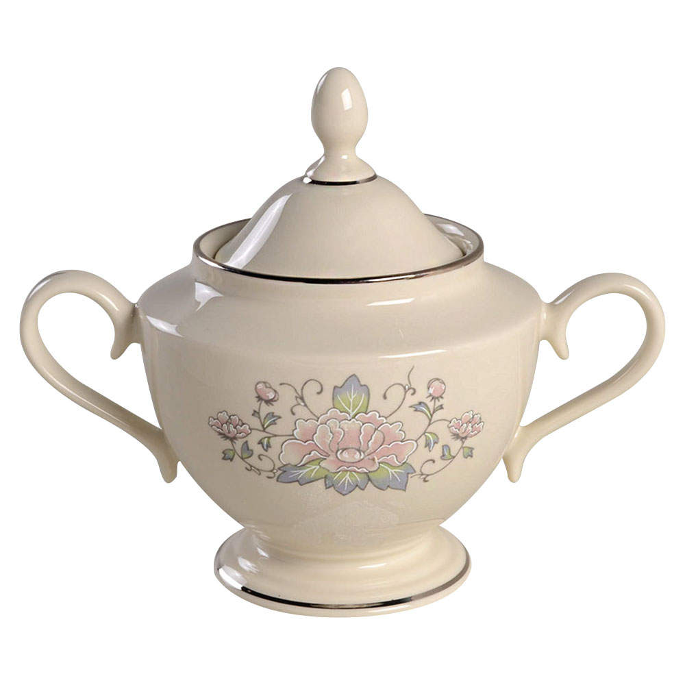 Charleston 1999 Shape Sugar Bowl & Lid by Lenox-1