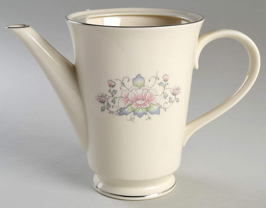 Charleston Tea/Coffee Pot No Lid by Lenox-1
