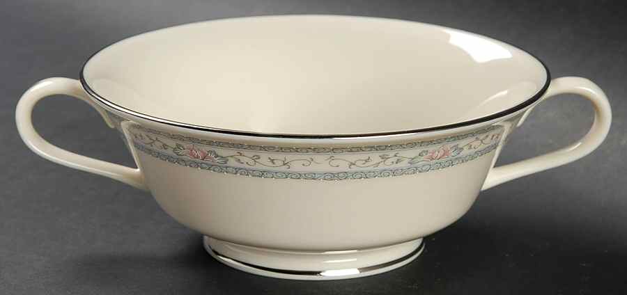 Charleston Footed Cream Soup Bowl by Lenox-1