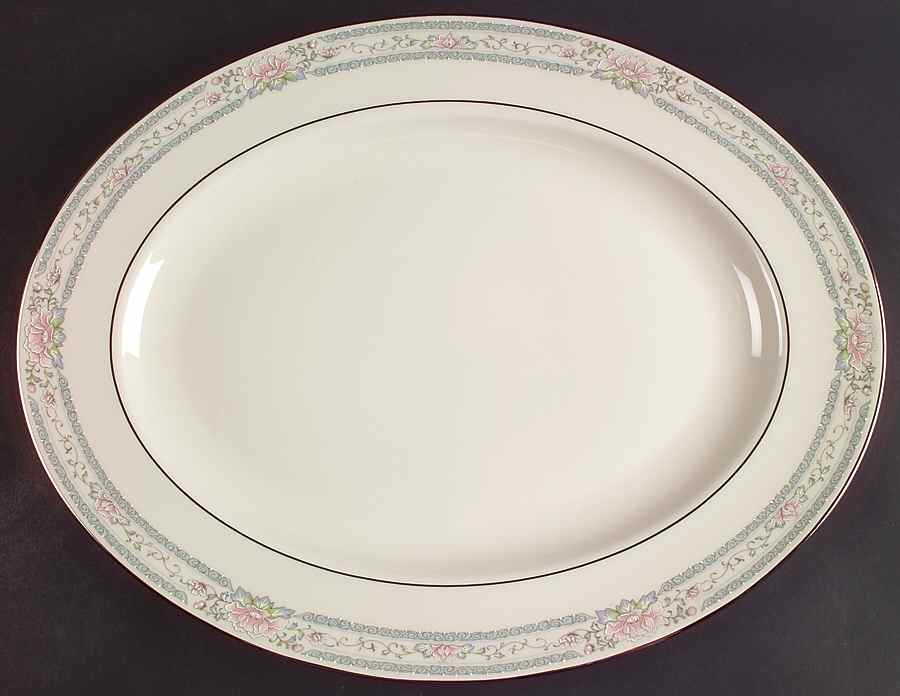 Charleston 16" 99 Shape Oval Serving Platter by Lenox-1