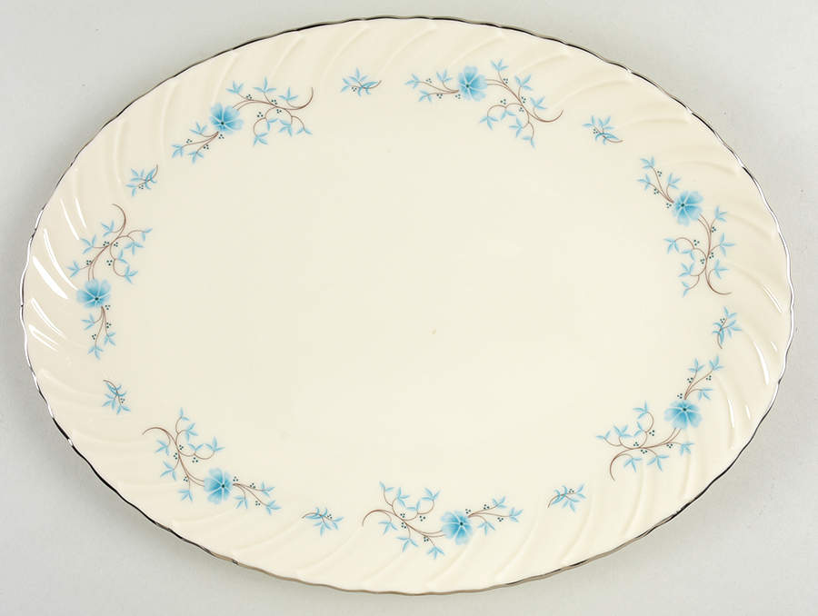 Chanson 13" Oval Serving Platter by Lenox-1