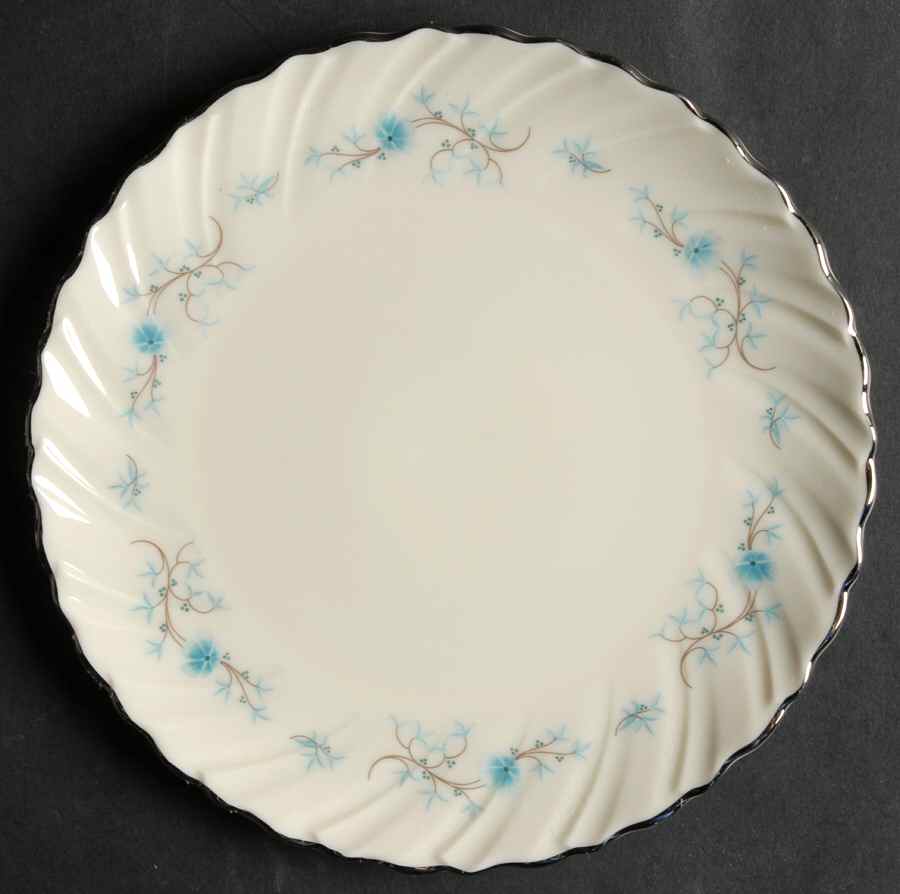 Chanson Dessert Plate/Cream Soup Saucer for Footed Bowl by Lenox-1