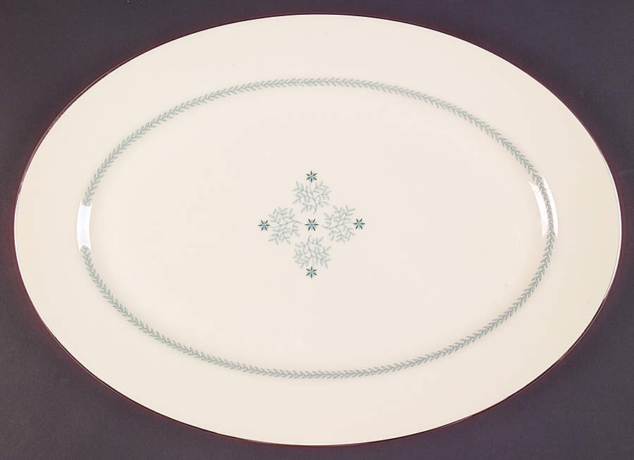 Charmaine 15" Oval Serving Platter by Lenox-1