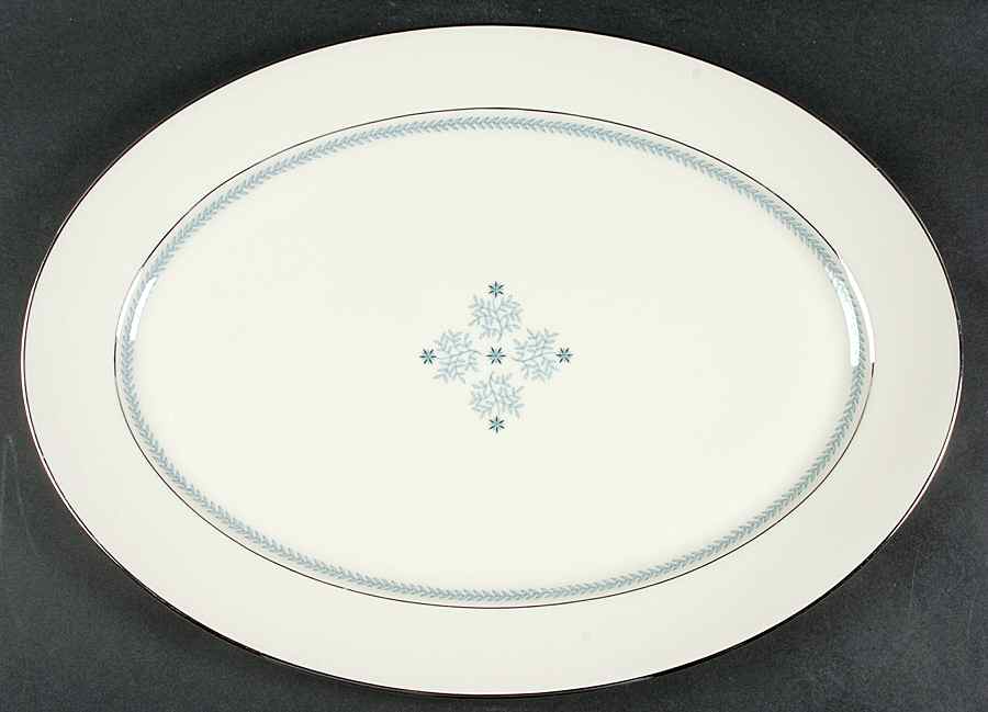 Charmaine 17" Oval Serving Platter by Lenox-1