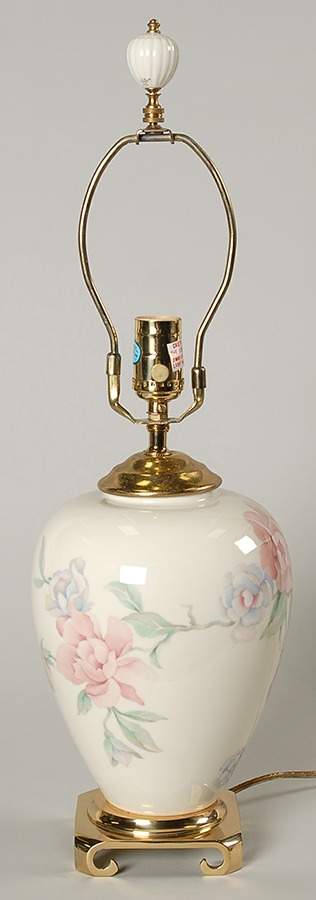 Chatsworth Collection 20" Electric Lamp No Shade by Lenox-1
